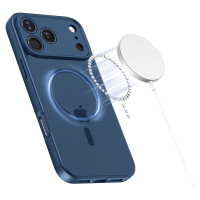 Tech-Protect BasicMag MagSafe Case for iPhone 17 Pro Max - Navy Blue