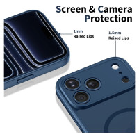 Tech-Protect BasicMag MagSafe Case for iPhone 17 Pro Max - Navy Blue