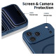 Tech-Protect BasicMag MagSafe Case for iPhone 17 Pro Max - Navy Blue