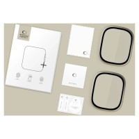 Tech-Protect 2-pack tempered glass for Apple Watch Ultra 49mm - silver and black