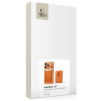 Tech-Protect MagWallet MagSafe Magnetic Wallet for Phone - Orange