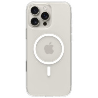 Spigen Thin Fit MagSafe Case for iPhone 16 Pro - Clear and White