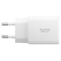 Spigen Essential EE202EU 20W Wall Charger - White