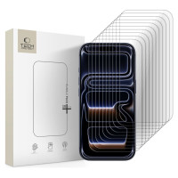 Tech-Protect Tempered Glass Bundle 10-pack for iPhone 16 Pro / 17 / 17 Pro
