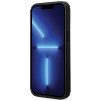 BMW Leather Carbon Case for iPhone 13 Pro Max - Black