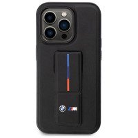 BMW Grip Stand Hot Stamp iPhone 14 Pro Case - Black
