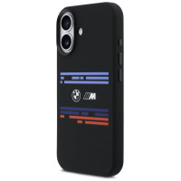 BMW M Silicon Horizontal Line MagSafe Case for iPhone 17 - Black