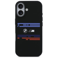 BMW M Silicon Horizontal Line MagSafe Case for iPhone 17 - Black