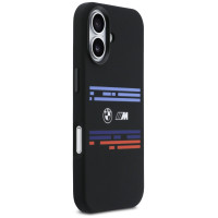 BMW M Silicon Horizontal Line MagSafe Case for iPhone 17 - Black