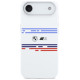 BMW M Silicon Horizontal Line MagSafe Case for iPhone Air - White