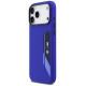 BMW M Silicon Vertical Logo MagSafe Case for iPhone 17 Pro Max - Navy Blue
