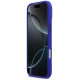 BMW M Silicon Vertical Logo MagSafe Case for iPhone 17 Pro Max - Navy Blue