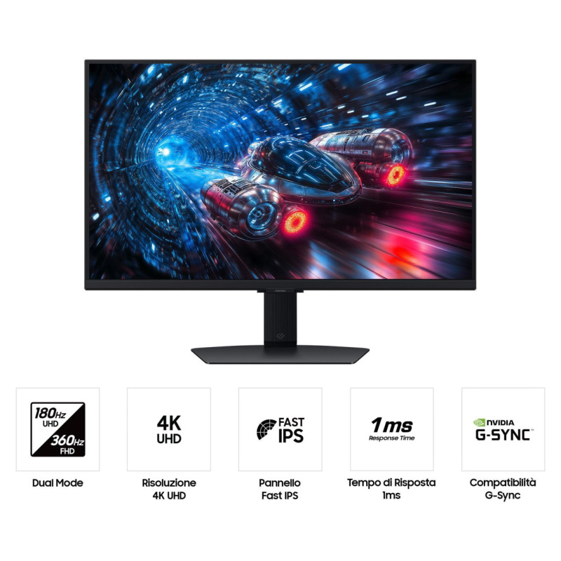 Samsung LCD Monitor|SAMSUNG|27 "|3840 x 2160 pixels|4K Ultra HD|Native aspect ratio 16:9|LCD|Flat|LS27FG702EUXEN