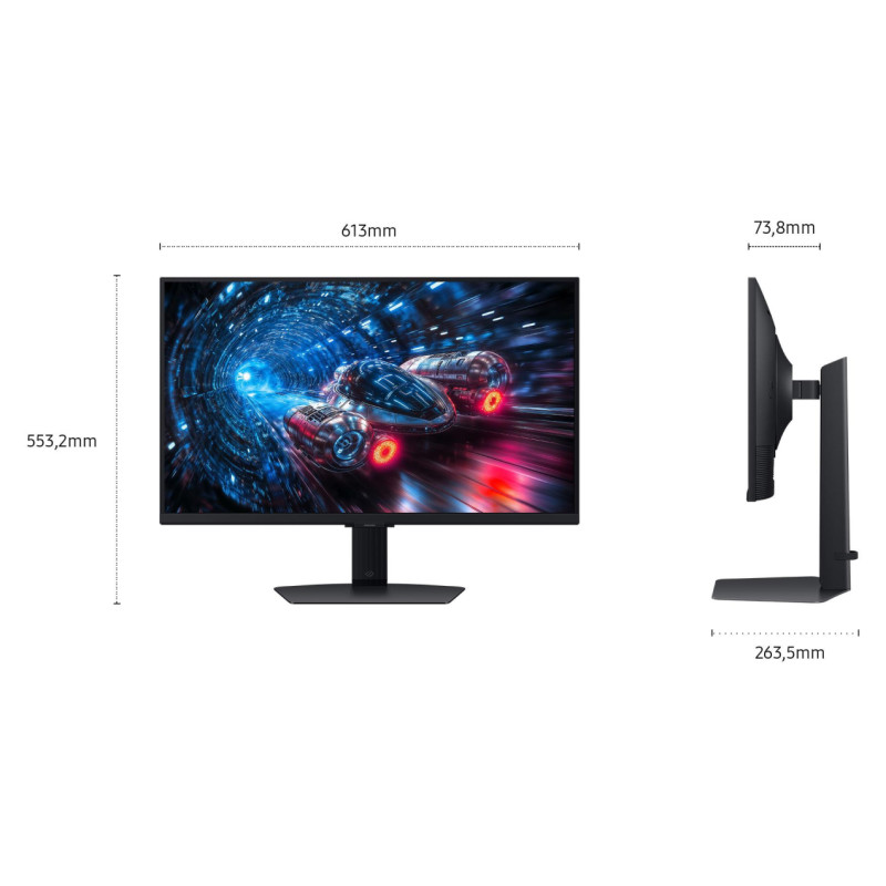 Samsung LCD Monitor|SAMSUNG|27 "|3840 x 2160 pixels|4K Ultra HD|Native aspect ratio 16:9|LCD|Flat|LS27FG702EUXEN