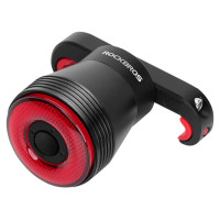Rockbros Q5 rear bicycle light with intelligent stop system - black
