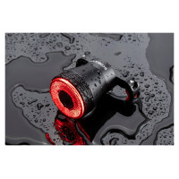 Rockbros Q5 rear bicycle light with intelligent stop system - black