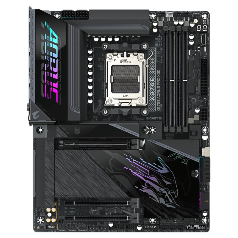 Gigabyte Mainboard|GIGABYTE|AMD X870E|Socket AM5|ATX|RAM DDR5-SDRAM|4xSlots|Wi-Fi Yes|Bluetooth Yes|4xNumber of M.2 (M) slots|X870EAPROX