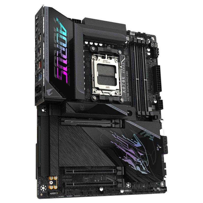 Gigabyte Mainboard|GIGABYTE|AMD X870E|Socket AM5|ATX|RAM DDR5-SDRAM|4xSlots|Wi-Fi Yes|Bluetooth Yes|4xNumber of M.2 (M) slots|X870EAPROX