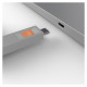 Lindy USB PORT TYPE-C BLOCKER 4PACK/ORANGE 40428 LINDY