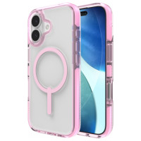Zagg Santa Cruz Snap MagSafe Case for iPhone 17 - Clear Pink