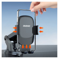 Dudao F5N+ gravity car holder with suction cup for windshield or dashboard - black