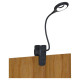 Wozinsky Mini Wozinsky Wireless LED Reading Lamp with Clip + USB-C Cable - Black