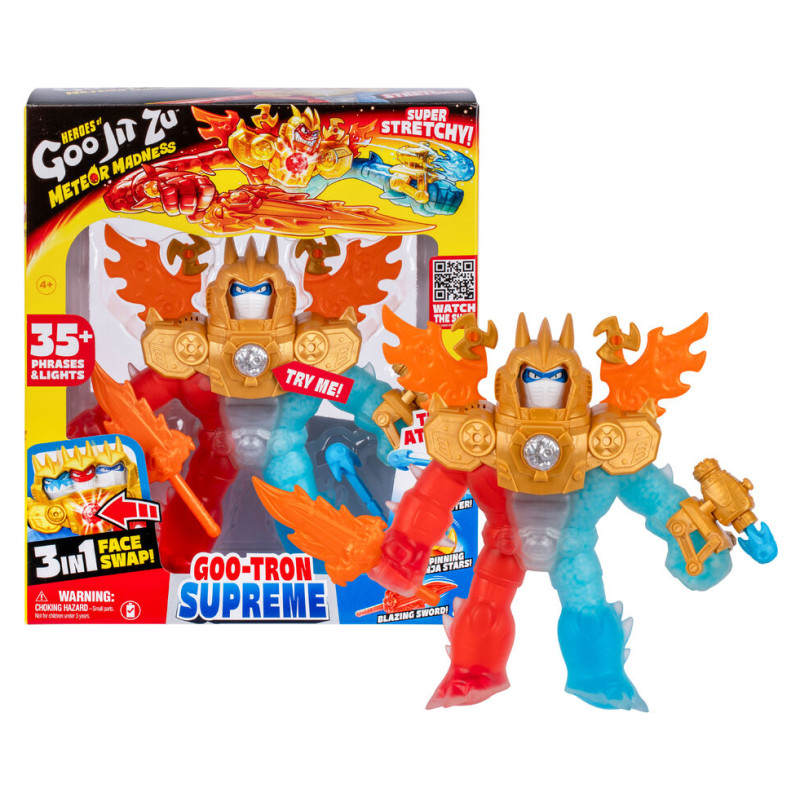 Goo Jit Zu HEROES OF GOO JIT ZU Meteor Madness figūriņa Goo-Tron Supreme