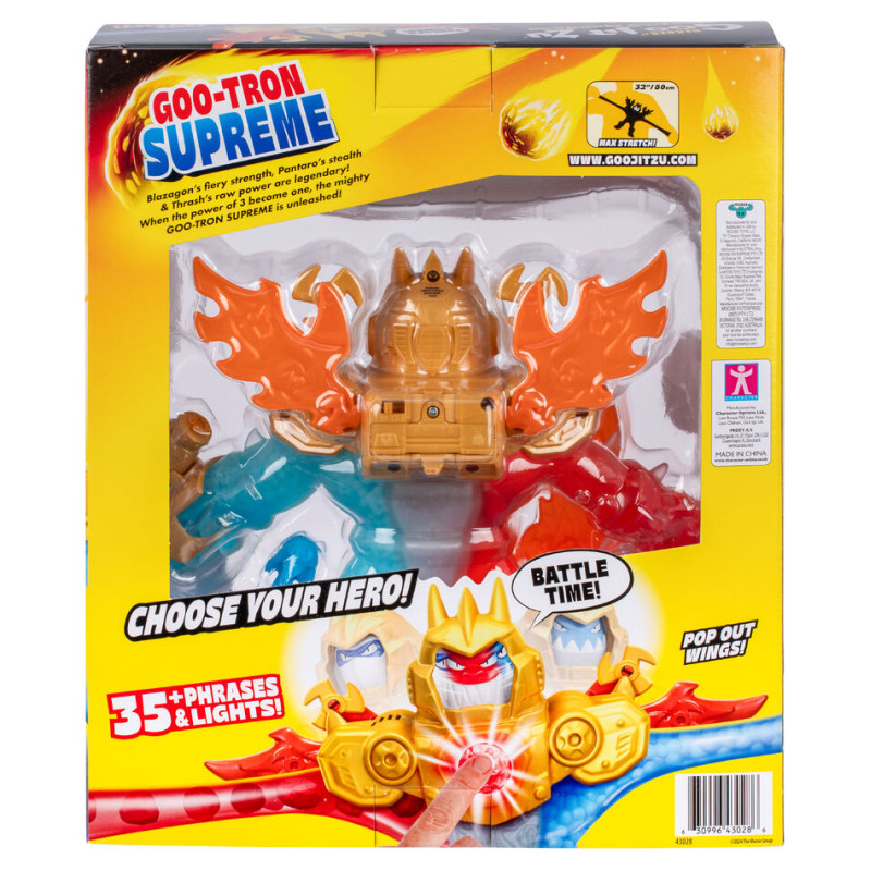 Goo Jit Zu HEROES OF GOO JIT ZU Meteor Madness figūriņa Goo-Tron Supreme