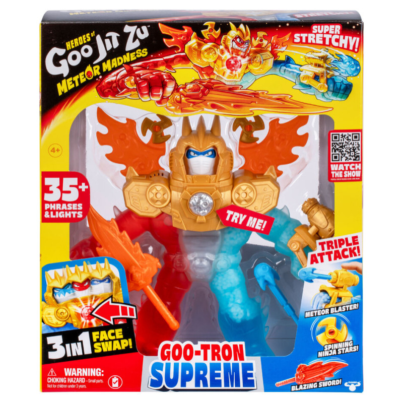 Goo Jit Zu HEROES OF GOO JIT ZU Meteor Madness figūriņa Goo-Tron Supreme