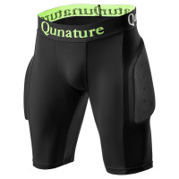 Qunature Ski Hip Protectors - Basic L Skis, Snowboard, Skates - Black