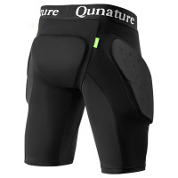 Qunature Ski Hip Protectors - Basic L Skis, Snowboard, Skates - Black