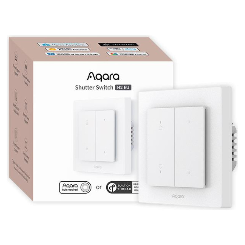 Aqara SMART HOME SHUTTER SWITCH H2/DS-K02D AQARA