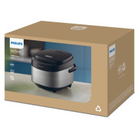 Philips 3000. sērijas Mini rīsu vārāmais katls, pelēks - HD3093/80