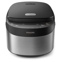 Philips 3000. sērijas Mini rīsu vārāmais katls, pelēks - HD3093/80