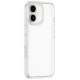 Amazingthing Minimal Case for iPhone 16 Silicone Case - Transparent