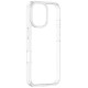 Amazingthing Minimal Case for iPhone 16 Silicone Case - Transparent