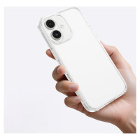 Amazingthing Minimal Case for iPhone 16 Silicone Case - Transparent