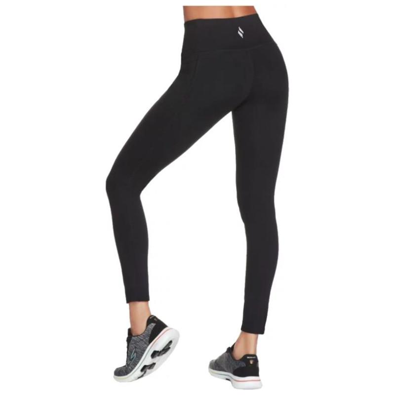 Skechers Go Walk High Waisted Leggings W W03LG30B-BLK (XS)
