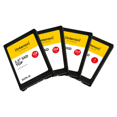 Intenso SSD|INTENSO|256GB|SATA 3.0|SLC|Write speed 500 MBytes/sec|Read speed 520 MBytes/sec|2,5"|3812440