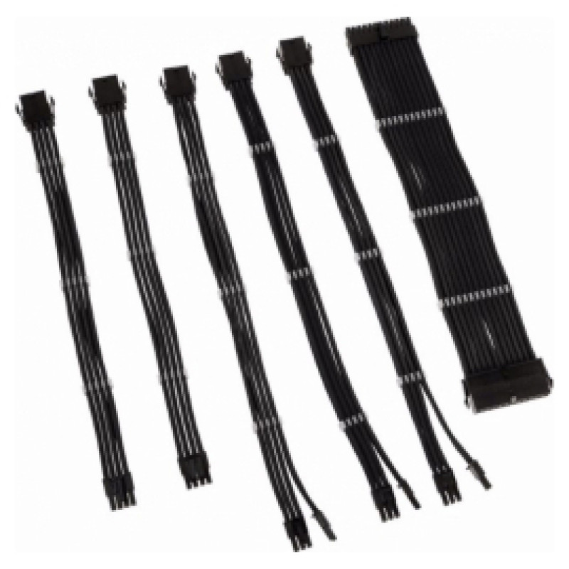 Kolink PSU Kabeļu Pagarinātāji Kolink Core 6 Cables Black