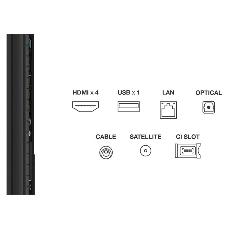 TCL TV Set|TCL|85 "|4K Ultra HD|3840 x 2160 pixels|Flat|16:9|QLED|85P89K