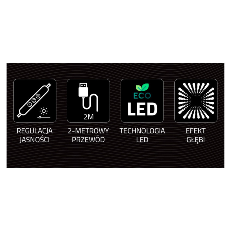 Manta MASNL134MT  Style Neon Lights UNICORN With A Tunnel Effect