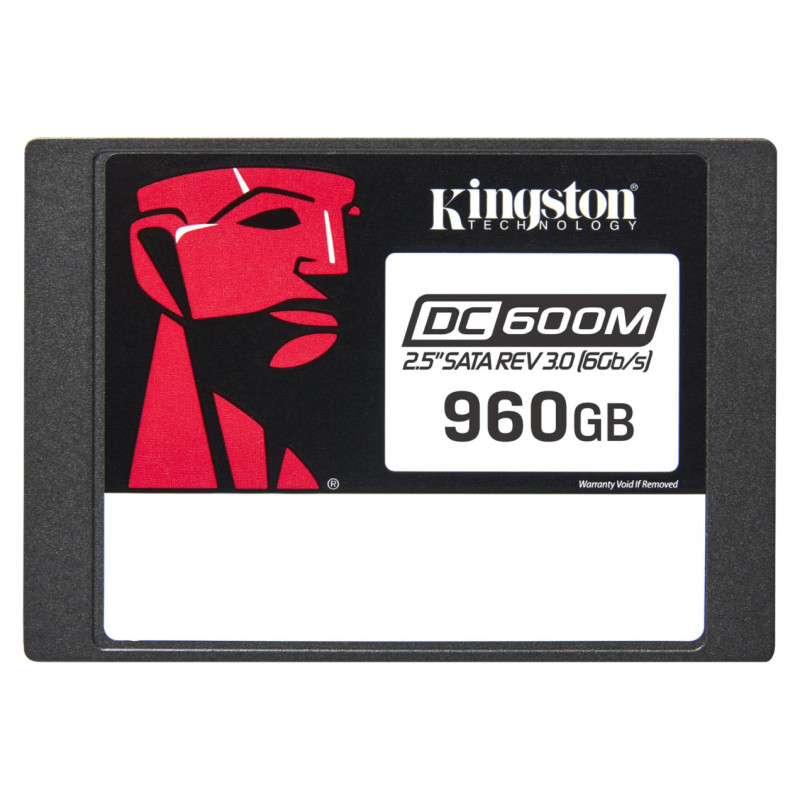 Kingston SSD|KINGSTON|DC600M|960 GB|1752xTBW rating|MTBF 2000000 h|Read speed 560 MB/s|Write speed 530 MB/s|Serial ATA III|2.5"|SEDC600M/960G