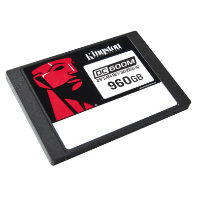 Kingston SSD|KINGSTON|DC600M|960 GB|1752xTBW rating|MTBF 2000000 h|Read speed 560 MB/s|Write speed 530 MB/s|Serial ATA III|2.5"|SEDC600M/960G