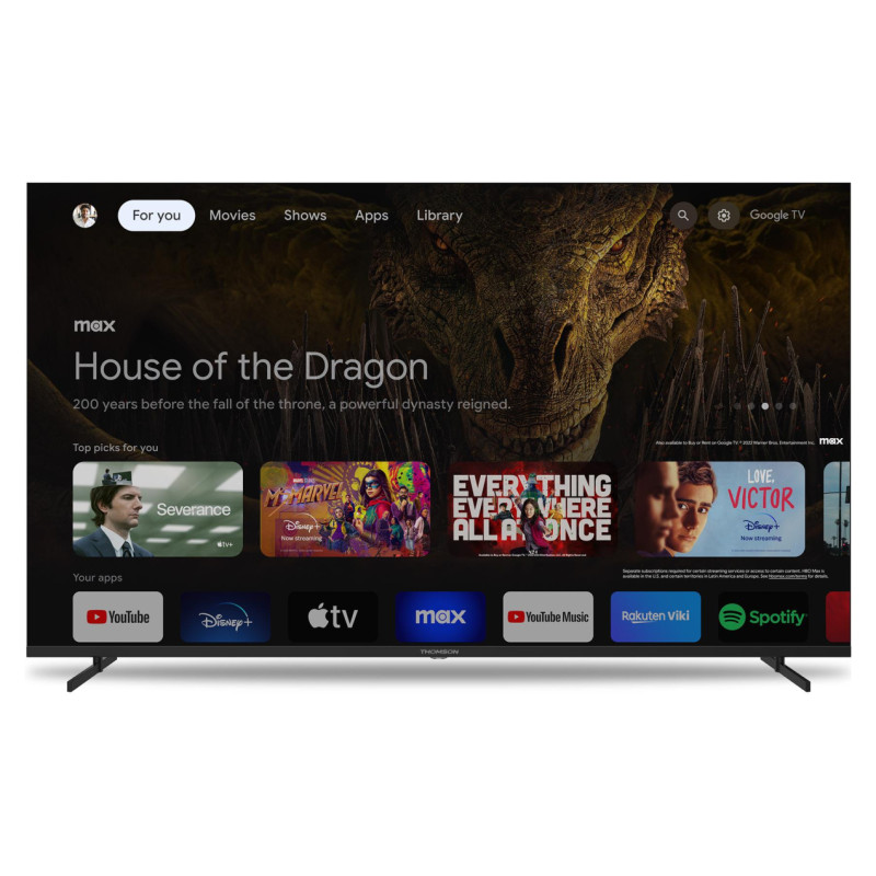 Thomson TV Set|THOMSON|65 "|4K Ultra HD|3840 x 2160 pixels|Flat|16:9|LED|65UG4S14