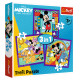Trefl DISNEY Pužļu komplekts 3in1 Mikipele