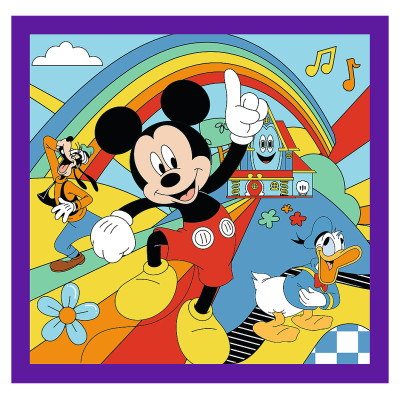 Trefl DISNEY Pužļu komplekts 3in1 Mikipele