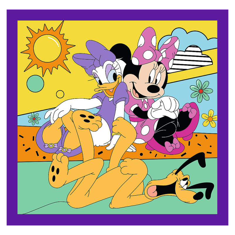 Trefl DISNEY Pužļu komplekts 3in1 Mikipele