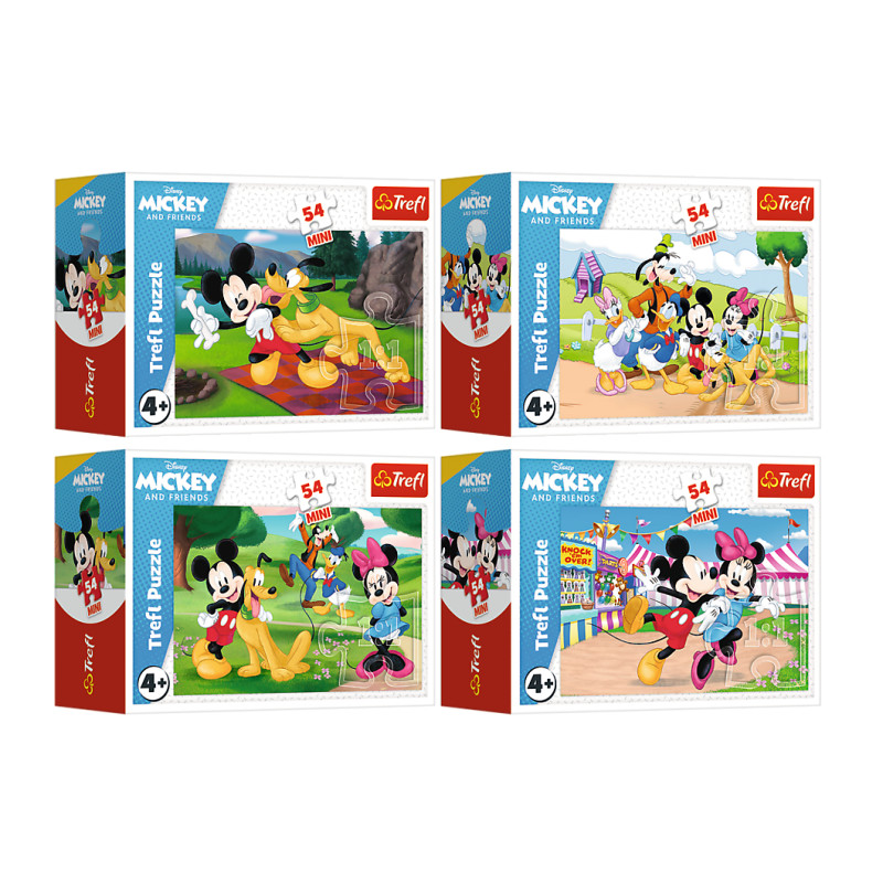 Trefl DISNEY Puzle Mini Mikijs, 54 gab.