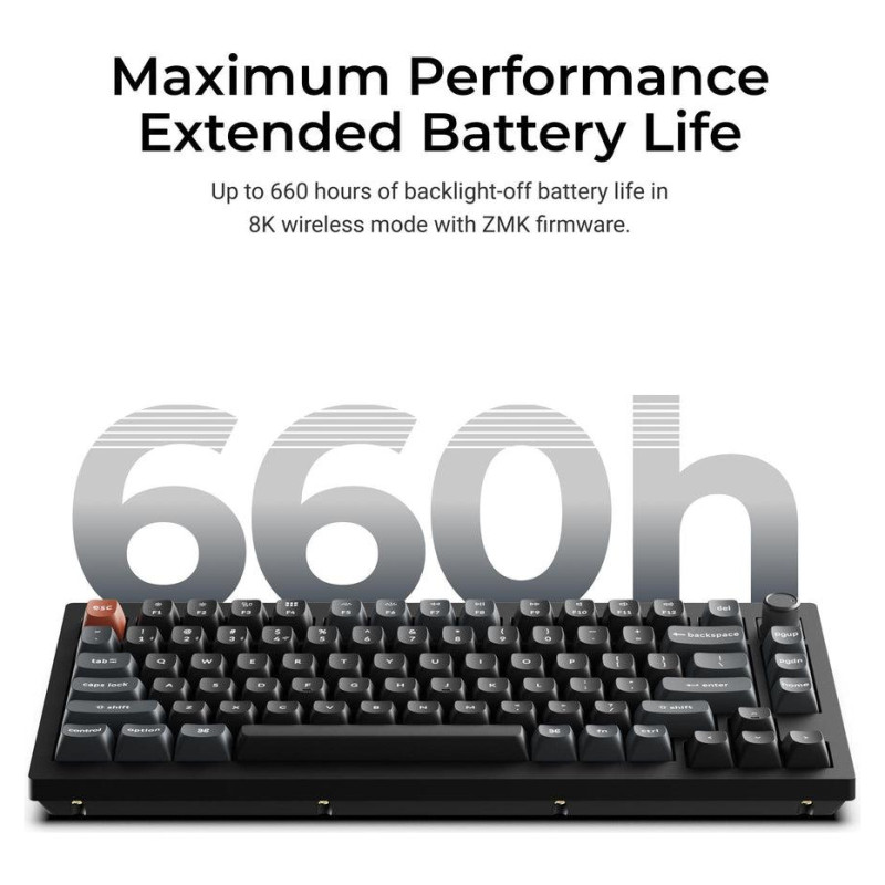 Keychron KEYBOARD WRL V1 ULTRA/BLACK V1U-D1 KEYCHRON